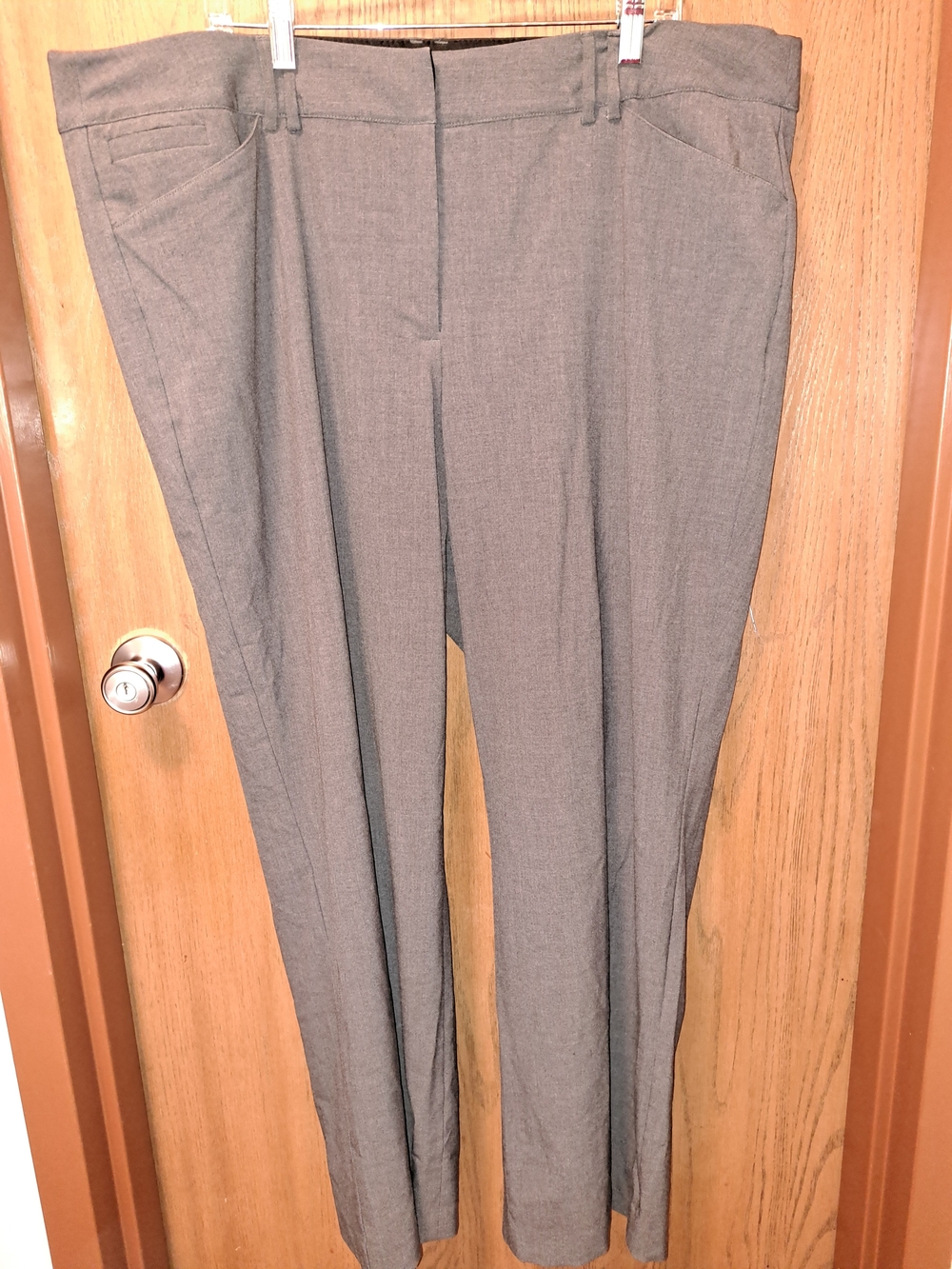 Lane Bryant Dark Heather Gray Tailored Pants